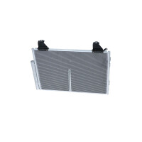 Air conditioning condenser with sealing ring NRF fits TOYOTA HILUX