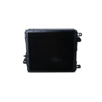 Kühler Motorkühlung Kühlrippen gelötet 505 - 485 mm Kupfer NRF für JOHN DEERE