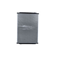 Kühler Motorkühlung Kühlrippen gelötet 970 - 735 mm Alu NRF für RENAULT TRUCKS