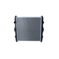 Radiator engine cooling 538 - 526 mm alu NRF for e.g. DAF LF