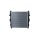 Radiator engine cooling 538 - 526 mm alu NRF for e.g. DAF LF