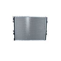 Radiator engine cooling 588 - 460 mm alu NRF for e.g. RENAULT TRUCKS
