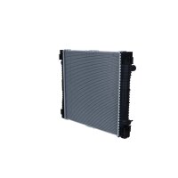 Radiator Engine cooling fins brazed 608 - 605 mm aluminium NRF for MB CITARO