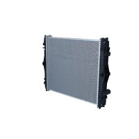 Kühler Motorkühlung Kühlrippen gelötet 658 - 588 mm Alu NRF für u.a. DAF LF
