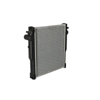Kühler Motorkühlung Kühlrippen gelötet 553 - 495 mm Alu NRF für RENAULT TRUCKS