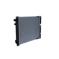 Radiator engine cooling 705 - 635 mm alu NRF for e.g. MAN TGM