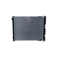Radiator engine cooling 705 - 635 mm alu NRF for e.g. MAN TGM