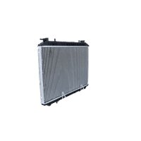 Kühler Motor Kühlrippen gelötet 703 - 422 mm Alu NRF für u.a. NISSAN SERENA