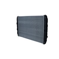 Kühler Motorkühlung Kühlrippen gelötet 1.068 - 791 mm Alu NRF für u.a. DAF XF