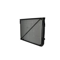 Radiator Engine cooling fins 952 - 816 mm aluminium NRF for e.g. MB ACTROS