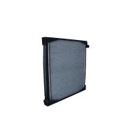 Radiator engine cooling fins soldered 965 - 860 mm aluminium NRF for SCANIA 4