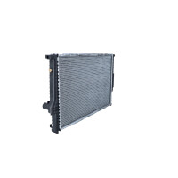 Radiator engine cooling 650 - 435 mm alu NRF for e.g. BMW 8