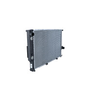 Radiator engine cooling 650 - 435 mm alu NRF for e.g. BMW 8