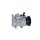 Air conditioning compressor 12 V Ø 119 mm DV13 NRF suitable for e.g. KIA CERATO