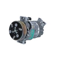 Compressor 12 V Ø 110 mm R 1234yf SD6V12 NRF for e.g. FIAT DOBLO