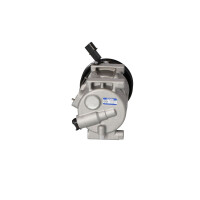 Air conditioning compressor 12 V Ø 118 mm DVE9 NRF suitable for e.g. KIA RIO