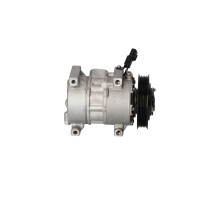 Air conditioning compressor 12 V Ø 118 mm DVE9 NRF suitable for e.g. KIA RIO
