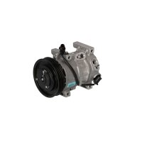 Air conditioning compressor 12 V Ø 118 mm DVE9 NRF suitable for e.g. KIA RIO