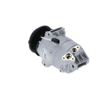 Air conditioning compressor 12 V Ø 115 mm DKS17 NRF suitable for RENAULT KOLEOS