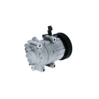 Air conditioning compressor 12 V Ø 125 mm VS-14 NRF suitable for e.g. KIA SOUL