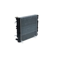 Radiator engine cooling cooling fins brazed 451 - 438 mm alu NRF for TOYOTA