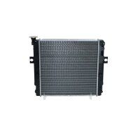 Radiator engine cooling cooling fins brazed 451 - 438 mm alu NRF for TOYOTA