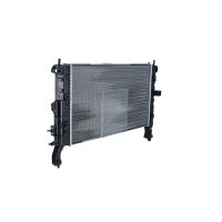 Kühler Motor Kühlrippen 600 - 378 mm Alu NRF für OPEL MERIVA