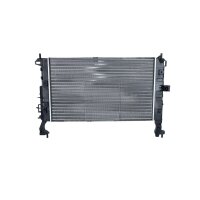 Kühler Motor Kühlrippen 600 - 378 mm Alu NRF für OPEL MERIVA