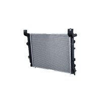 Radiator engine cooling 597 - 475 mm alu NRF for e.g. CHRYSLER