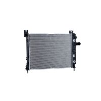 Radiator engine cooling 597 - 475 mm alu NRF for e.g. CHRYSLER