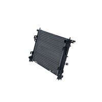 Radiator Engine cooling fins 513 - 414 mm aluminium NRF...