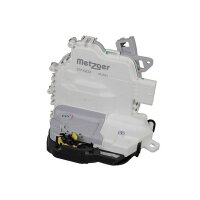 Front right door lock double latch METZGER for AUDI A6 C6