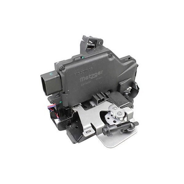 Front left door lock with double locking METZGER for AUDI A2 (8Z0)