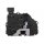 Front left door lock with central locking METZGER for OPEL CORSA E