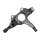 Steering knuckle wheel suspension front left METZGER for OPEL CORSA E