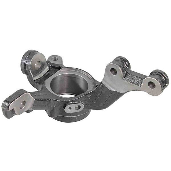 Steering knuckle wheel suspension front right METZGER for HONDA JAZZ II