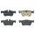 Brake pad set disc brake 16 mm BREMBO suitable for e.g. VOLVO XC60