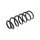 Suspension Spring Front Axle Coil Spring TRISCAN fits AUDI Q5