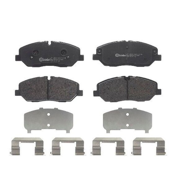 Bremsbelagsatz Scheibenbremse 21 mm BREMBO für u.a. HYUNDAI H350