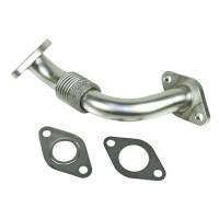 Pipe EGR Valve bottom with seals METZGER suitable for...