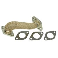 Pipe EGR Valve bottom with seals METZGER suitable for...
