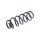 Suspension Spring Rear Axle Coil Spring TRISCAN for SEAT LEON