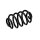 Suspension Spring rear axle coil spring Ø 12.8 mm EIBACH for e.g. RENAULT CLIO