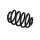 Suspension Spring rear axle coil spring Ø 12.8 mm EIBACH for e.g. RENAULT CLIO