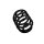 Suspension Spring rear axle coil spring Ø 12.8 mm EIBACH for e.g. RENAULT CLIO