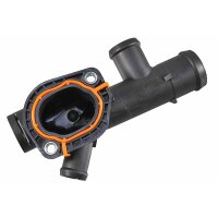 Coolant flange engine block side mounting METZGER for VW...