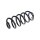 Suspension Spring Rear Axle Coil Spring TRISCAN for BMW X6 and others