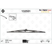 Wiper blade with bow-type wiper technology 550 mm SWF for...