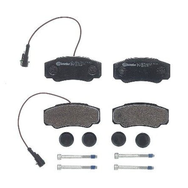 Bremsbelagsatz Scheibenbremse 20 mm BREMBO für u.a. RENAULT TRUCKS