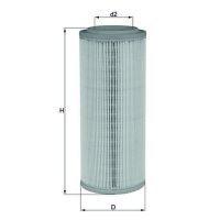 Luftfilter MAHLE für FIAT DOBLO Großraumlimousine